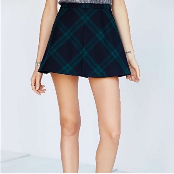 Urban Outfitters Dresses & Skirts - SILENCE & NOISE Plaid Mini Skirt